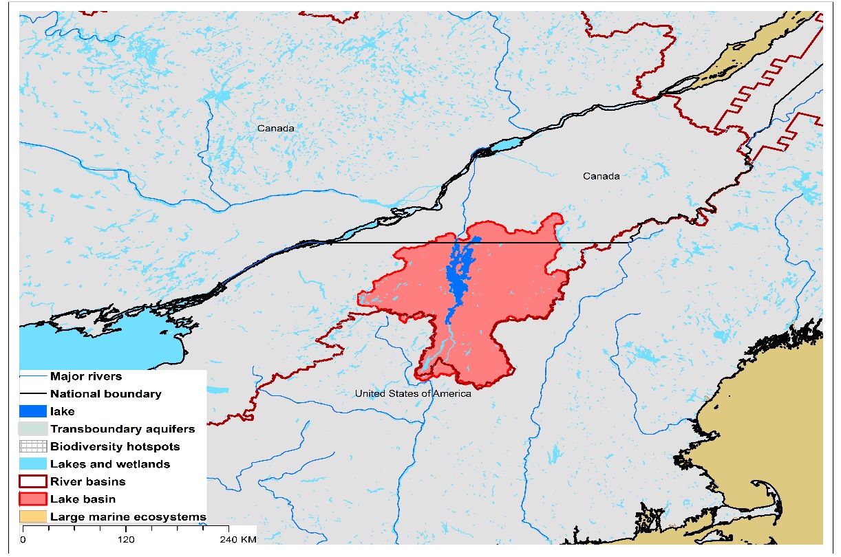 (a)Lake Champlain basin and associated  transboundary water systems
